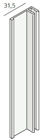 keralit-basis-eindprofiel-aluminium-1-x-400-cm